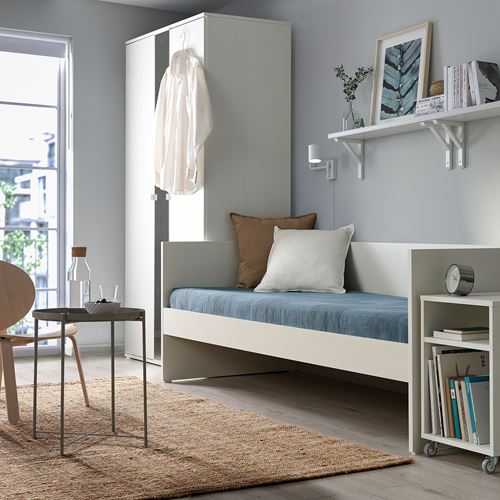 Кровать без ящиков IKEA VIHALS, 80x200 см, белый — фото 2