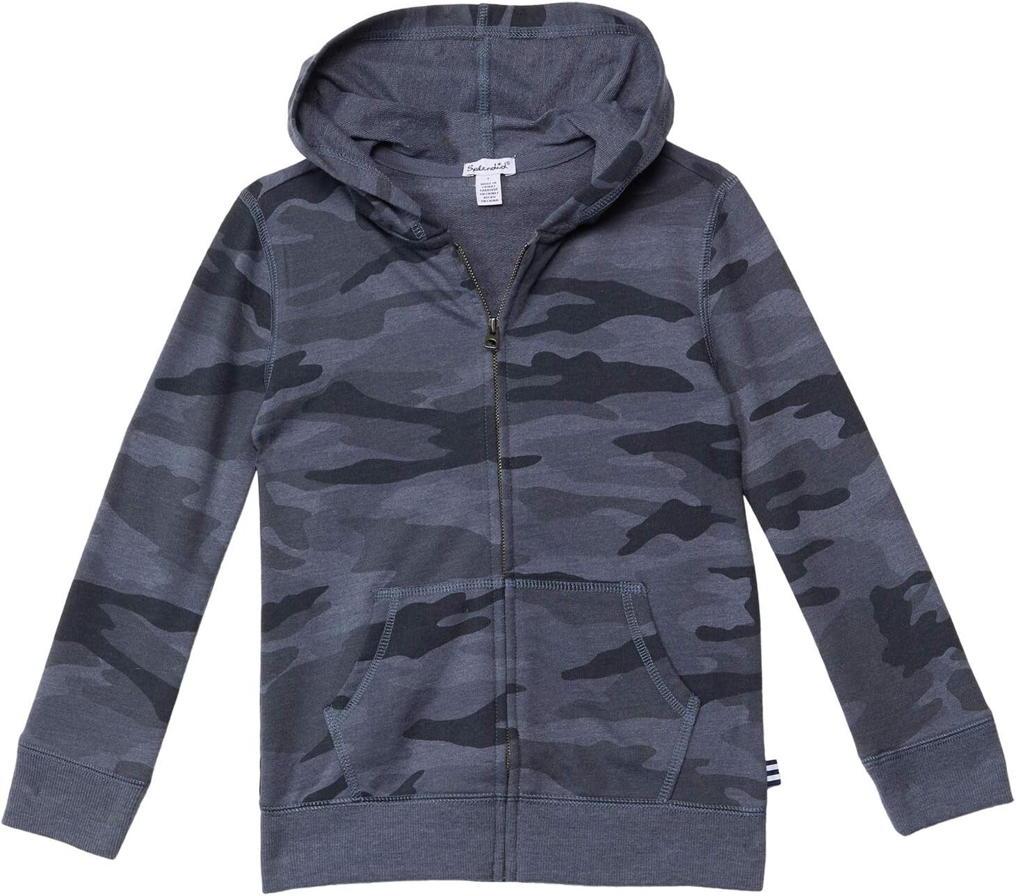

Худи Splendid Littles Camo Hoodie, цвет Blue Camo