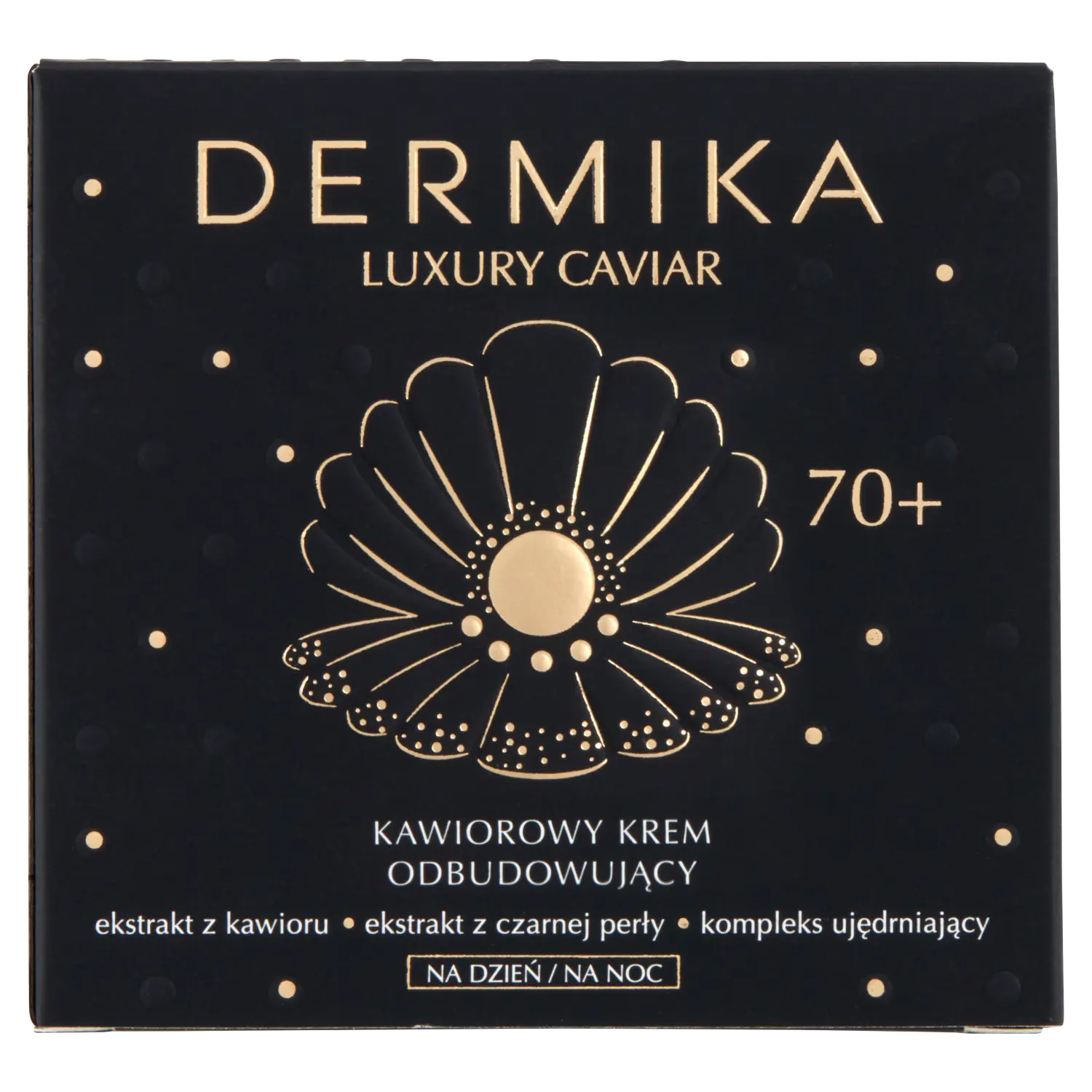 Крем для лица Dermika — Luxury Caviar Восстанавливающий + дневной и ночной, 50 мл — фото 3