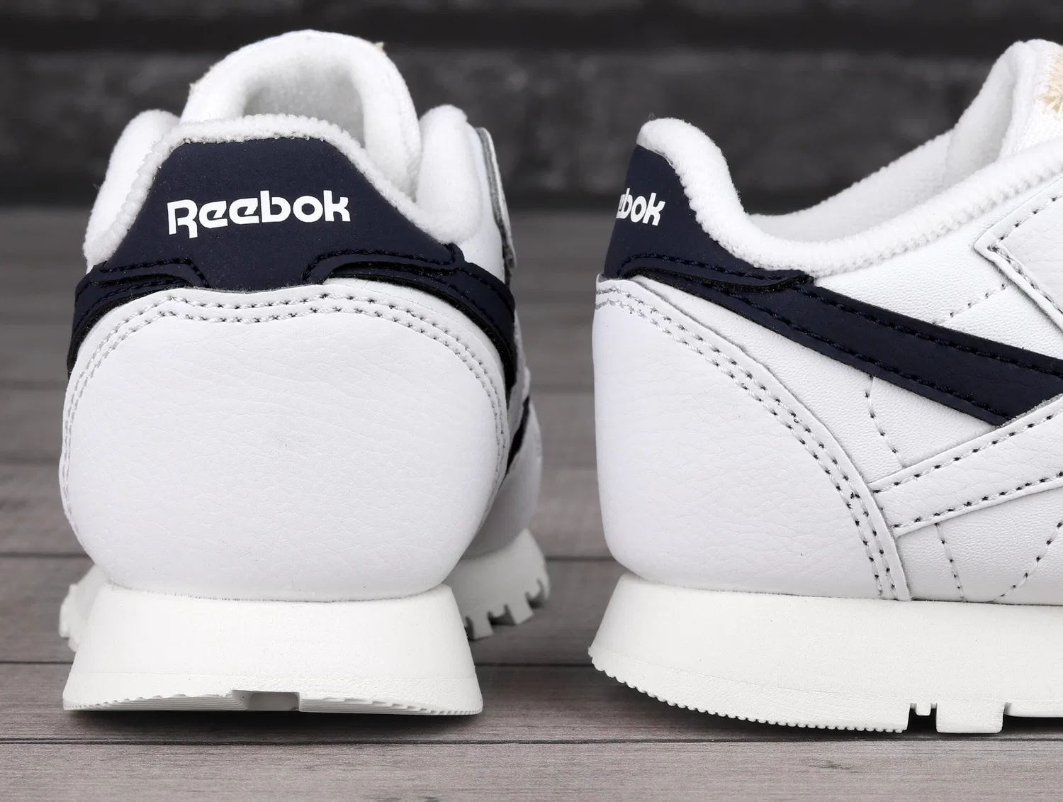 Детские кроссовки с дышащим верхом Reebok, Weiß Schwarz — фото 4