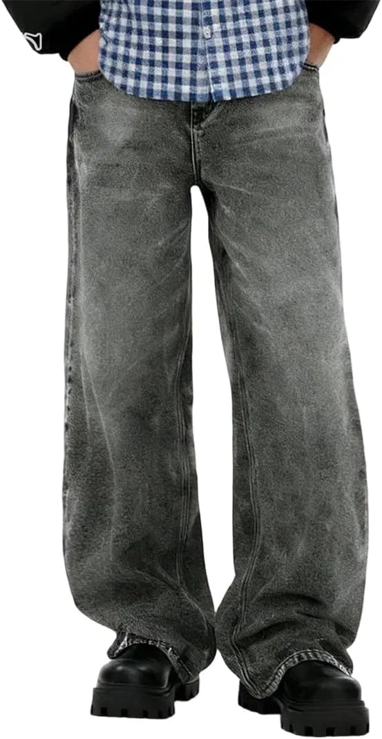 Джинсы свободные Men American Retro Korean, 54842