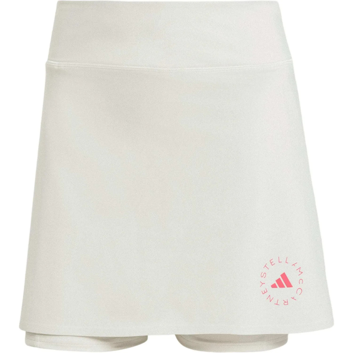 Спортивная юбка-шорты от Stella McCartney Adidas, Mica Powder/Signal Powder