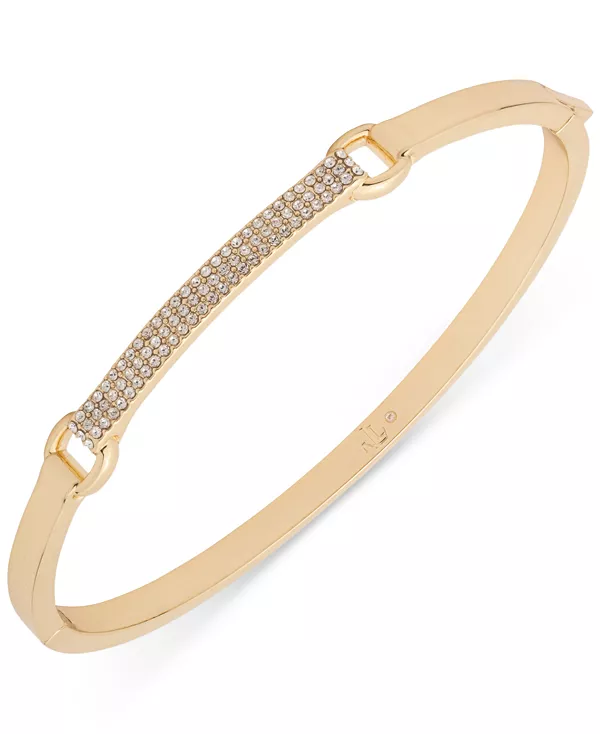 

Браслет-Шарнир с золотистыми кристаллами Lauren Ralph Lauren, gold