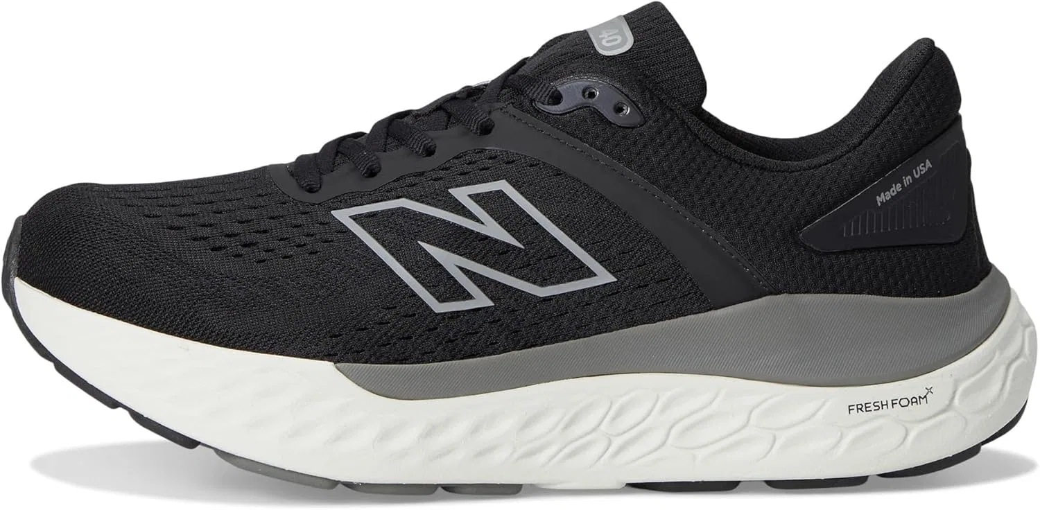 Мужские беговые кроссовки New Balance Fresh Foam X 1540 V4, Black White — фото 4