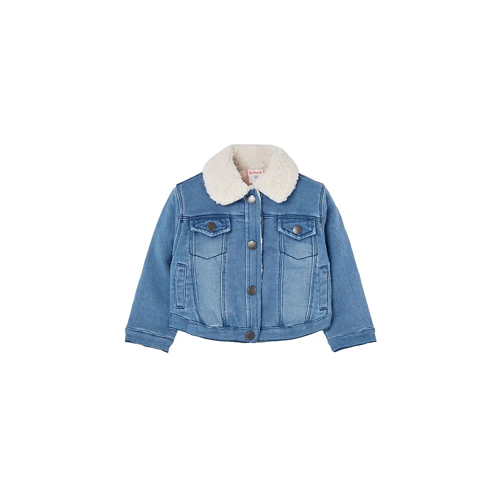 

Куртка Boboli Denim Knit, синий