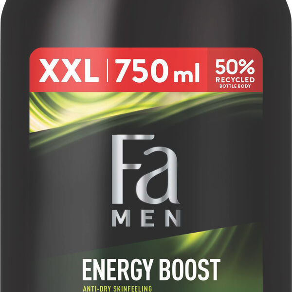 

Гель для душа, 750 мл Fa Men energy boost