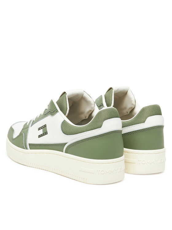 Кроссовки Tjm Retro Basket EM0EM01610 Tommy Jeans, белый — фото 3