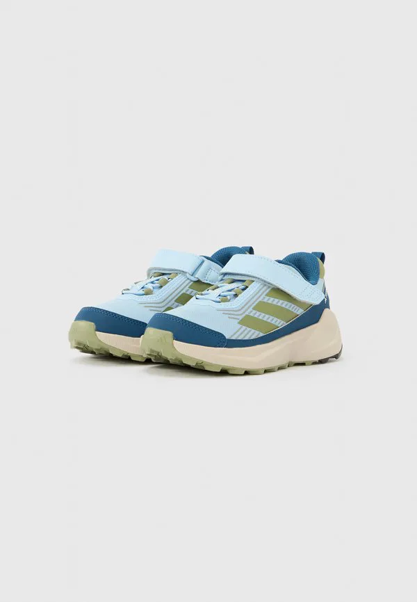 Походные ботинки trailmaker 2 унисекс Adidas Terrex, Glow Blue/Tent Green/Dusky Petrol — фото 2
