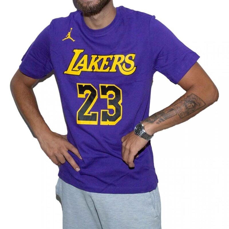 

Мужская футболка lal m nk es stmt nn Nike, желтый