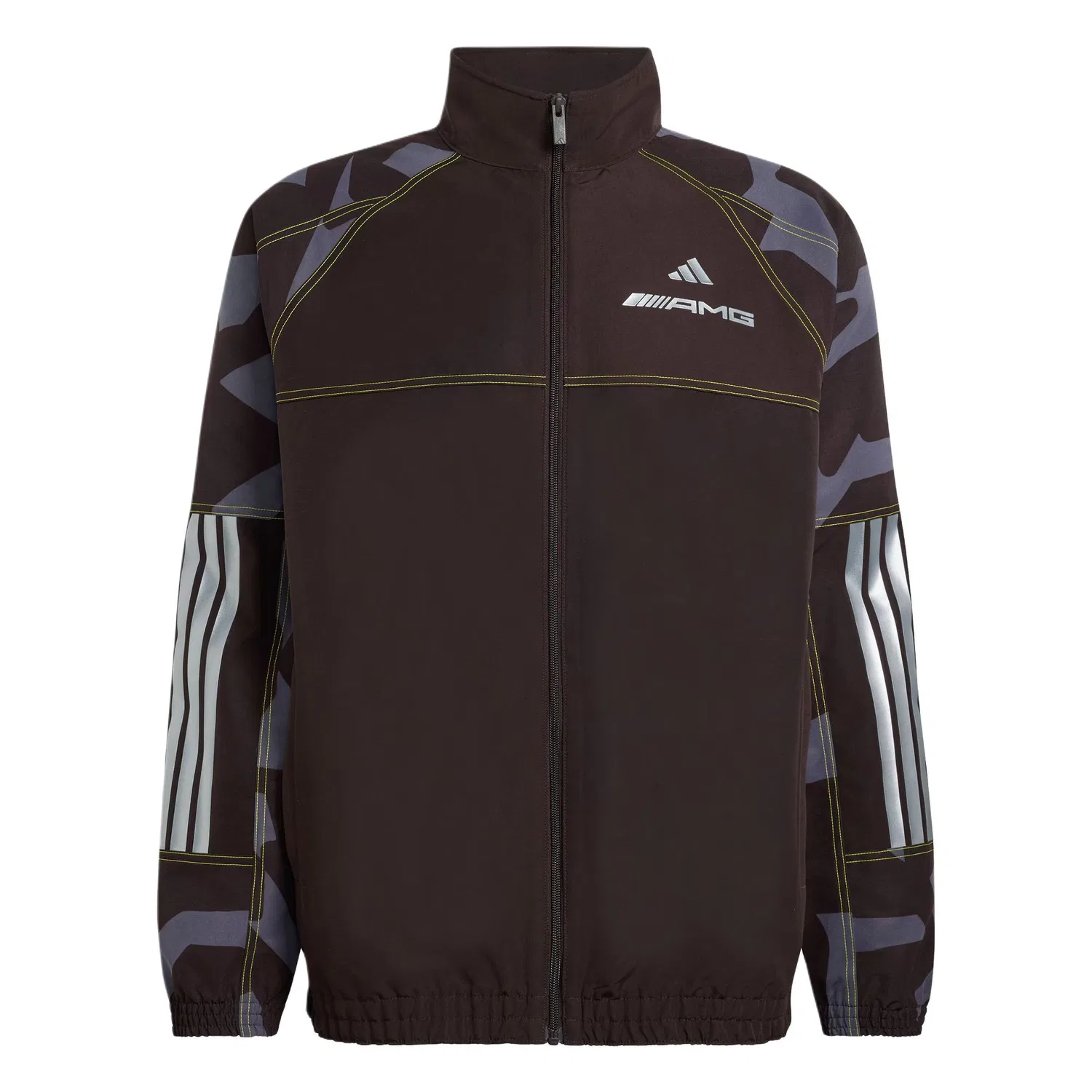 Куртка AMG CAMO TRACK TOP, унисекс Adidas, Aurora Asphalt Gray