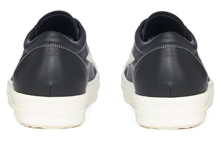 Кеды мужские низкие Rick Owens, черный / белый — фото 4
