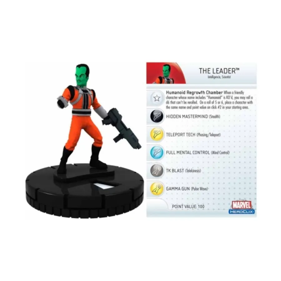 

Лидер, (С), Marvel HeroClix - Incredible Hulk - Singles