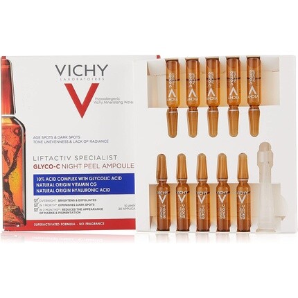 

L'OrгAl Paris Liftactiv Specialist Glyko-C Ночной пилинг 10 ампул по 2мл, Vichy