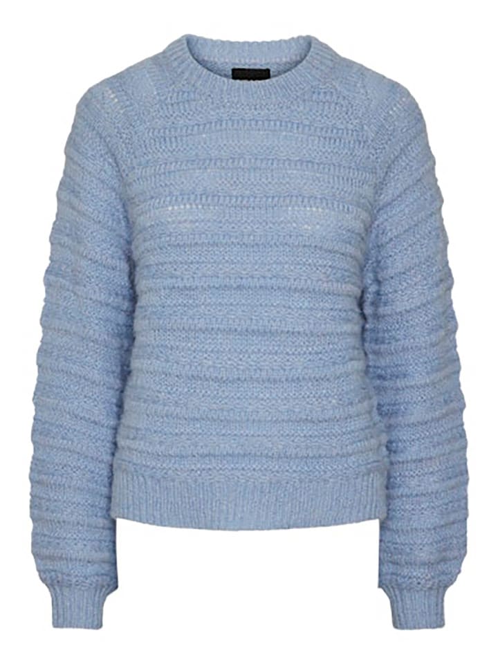 

Пуловер Pieces Pullover, светло-синий