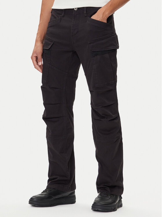 

Брюки из ткани straight fit 3D D26950-C106 G-Star Raw, чёрный