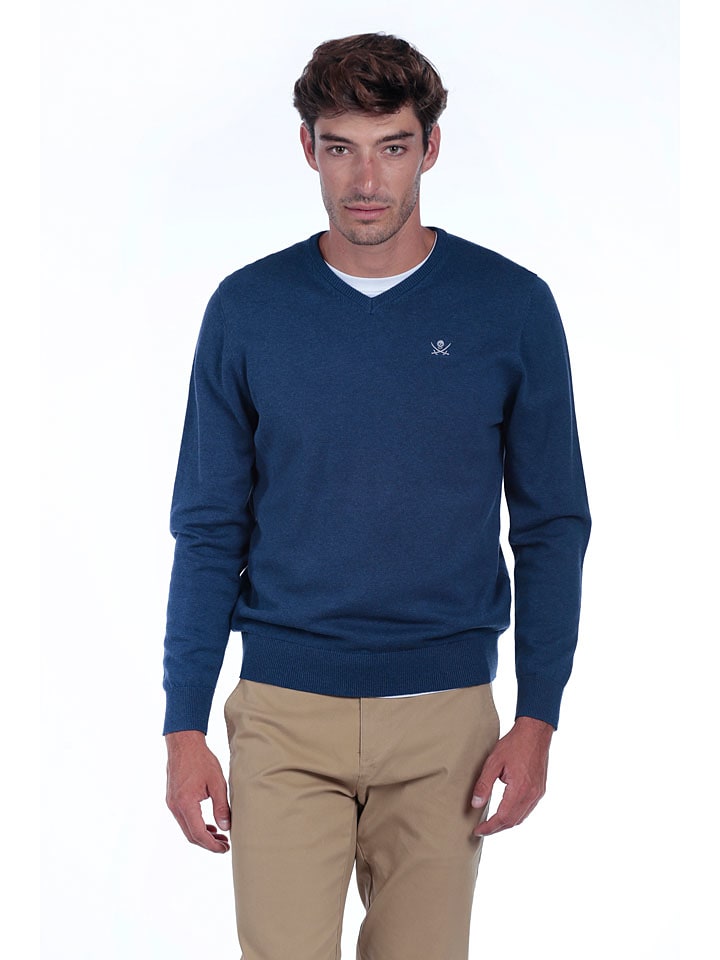 

Свитер Пико темно-синего цвета The Time of Bocha