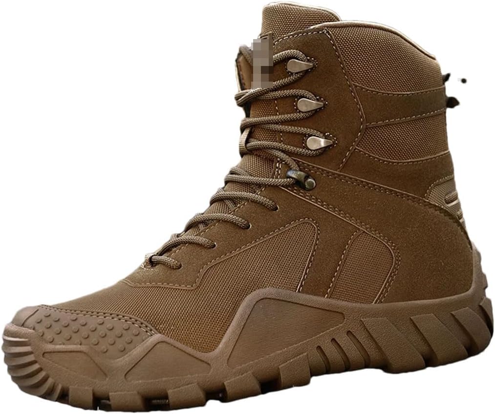 

Зимние мужские теплые боевые ботинки Suwequest, ботинки на щиколотку, качественные повседневные мотоциклетные ботинки, осенние ботинки для мужчин, коричневый