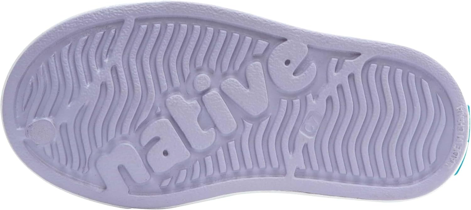 Кроссовки Native Shoes Unisex-Child Jefferson Bio-Bling, Future Purple Bling/Shell White — фото 2