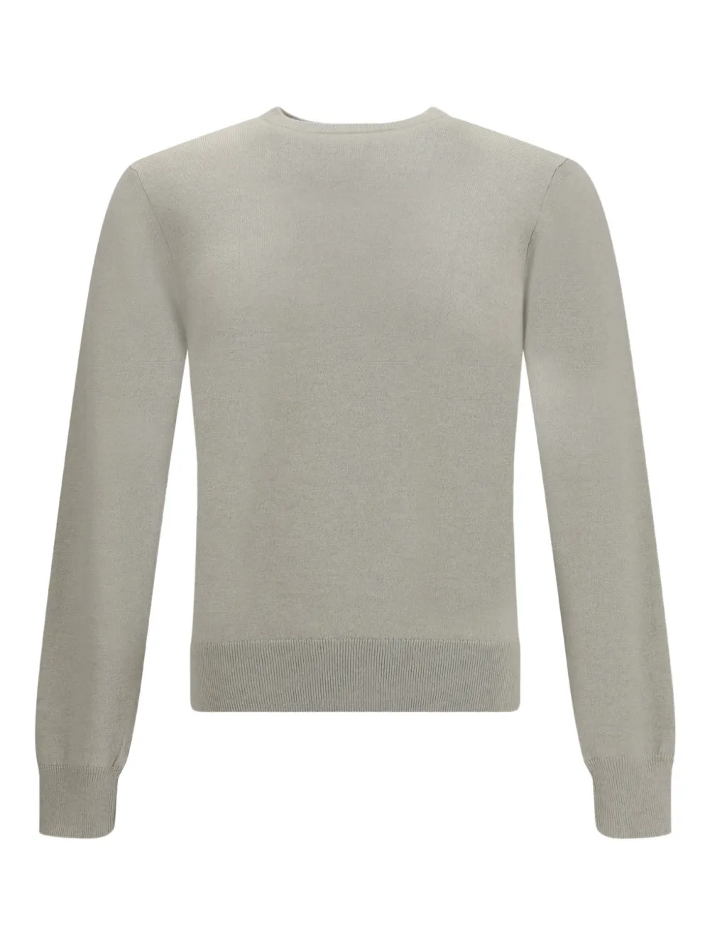 

Тонкий вязаный свитер с круглым вырезом Cruciani, серый