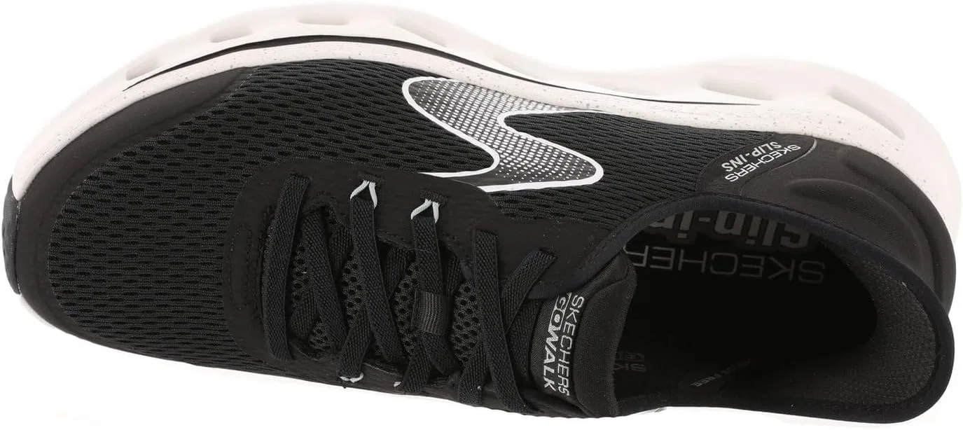 Мужские кроссовки Skechers Go Walk Glide-Step 2.0 Zander, белый/черный — фото 2