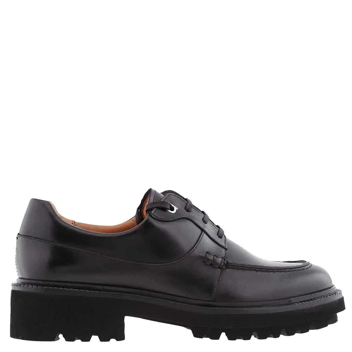 Туфли-дерби Ferragamo Gorin LaceUp Gancini Salvatore Ferragamo, черный