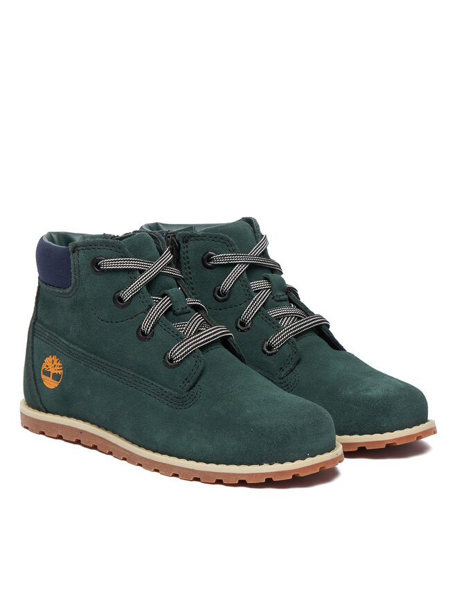 Ботильоны Timberland Pokey Pine Mid Lace Up TB0A292EEY01, зеленый — фото 2