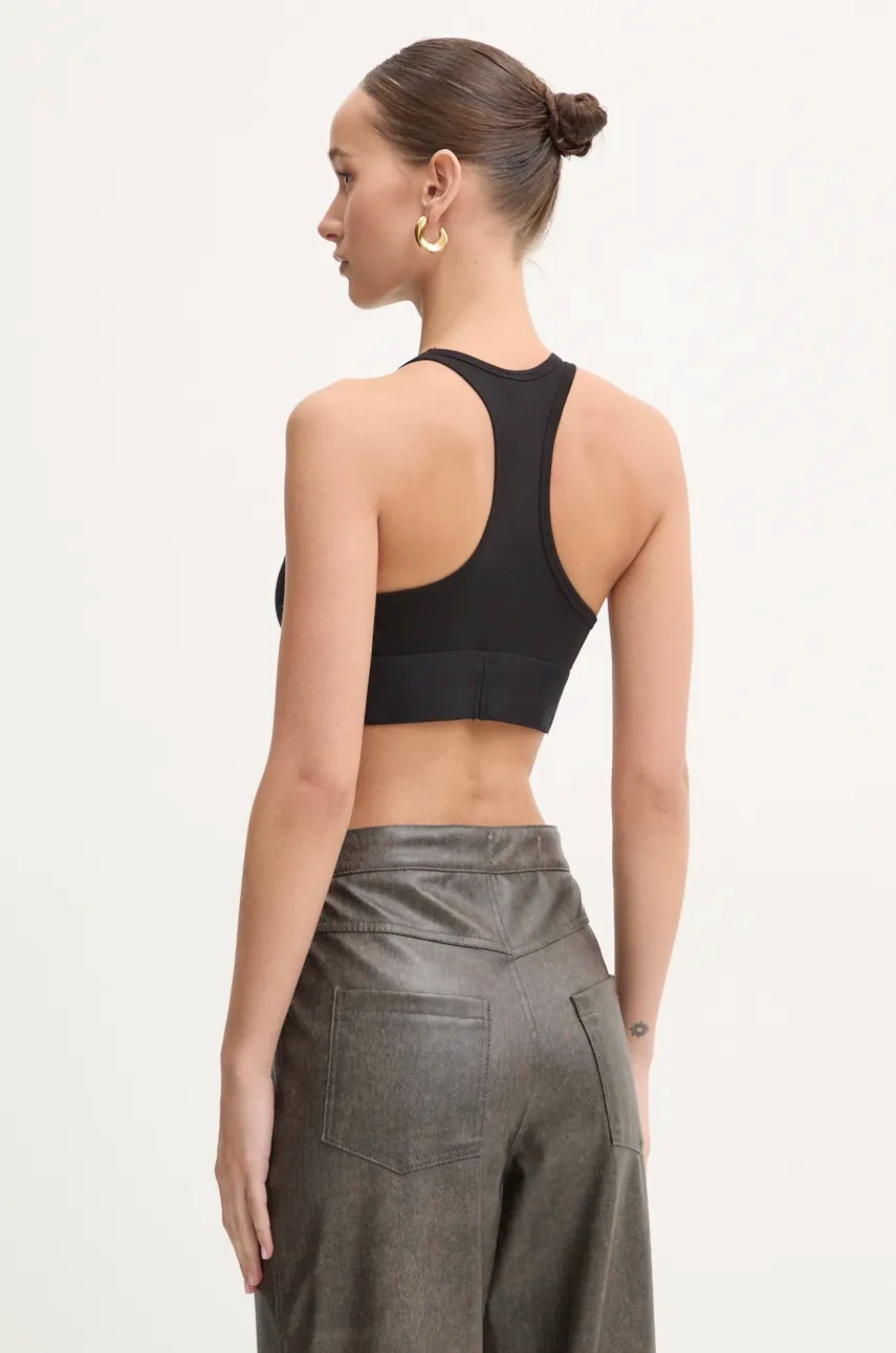 Спортивный бюстгальтер UFSB-COTTON-RACE-BRALETTE Diesel, черный — фото 3