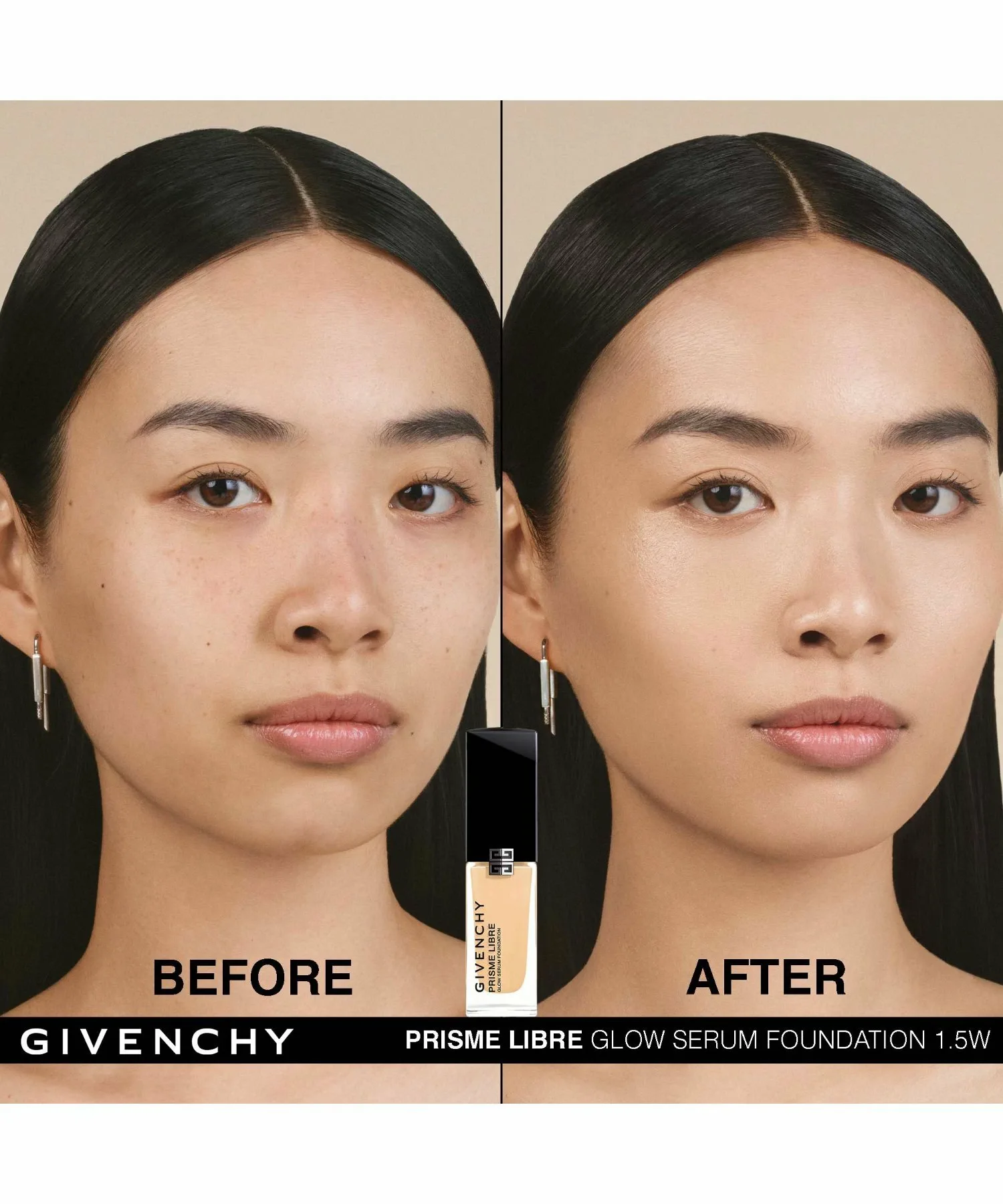 Prisme Libre Glow Serum Foundation Foundation Givenchy Beauty, No.1.5W — фото 3