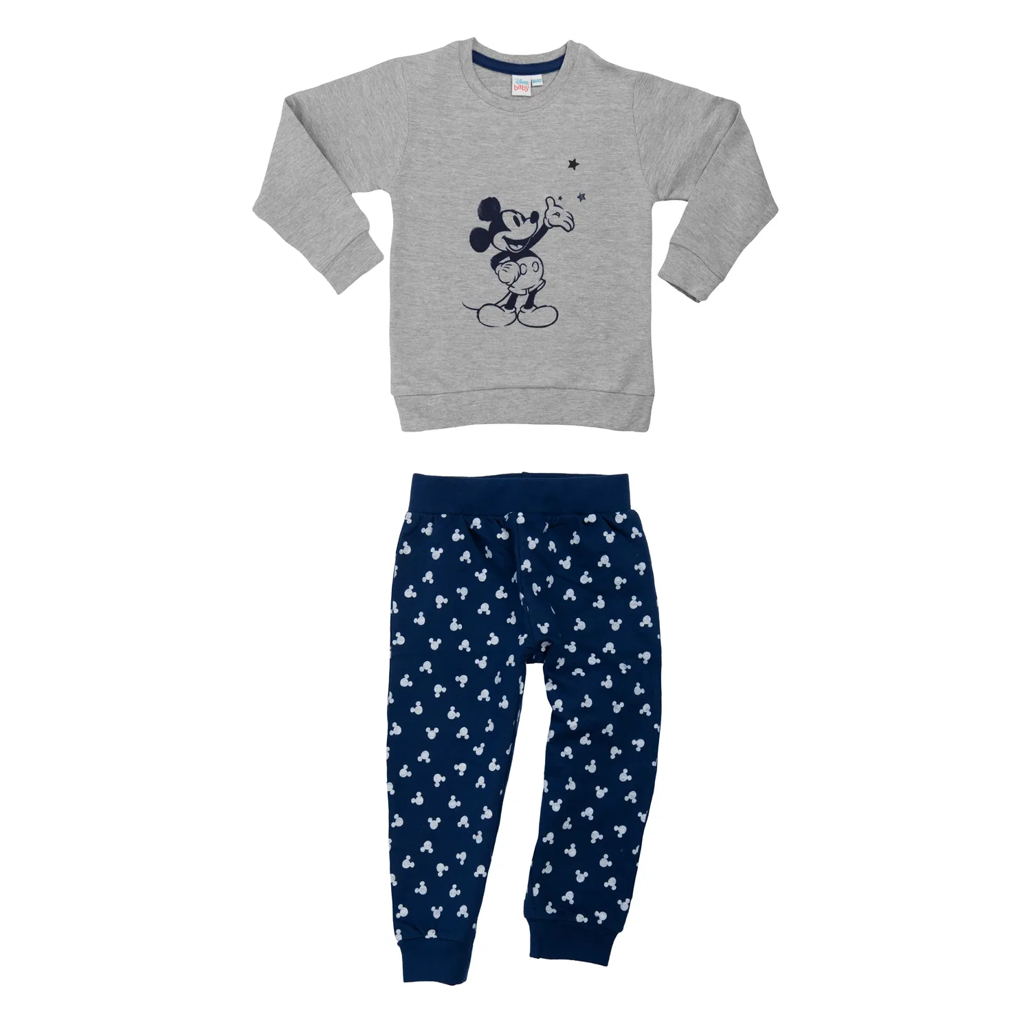 Комплект одежды для малышей Disney Mickey Mouse, синий/серый