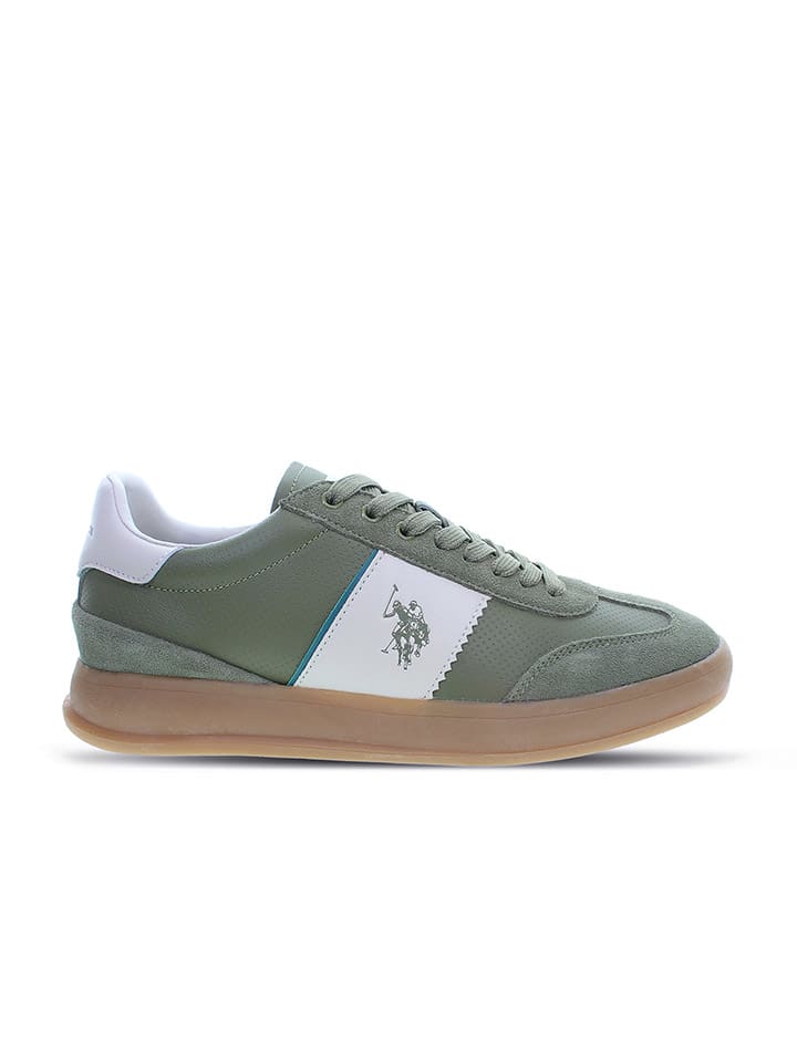 

Кроссовки на шнуровке U.S. Polo Assn., зеленый