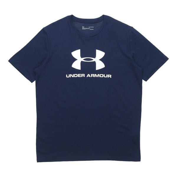 

Футболка men's sportstyle training sports short sleeve blue Under Armour, синий