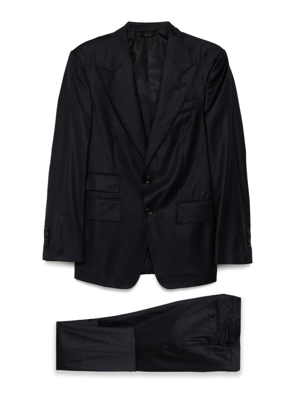 

Костюм с однобортным пиджаком TOM FORD, синий