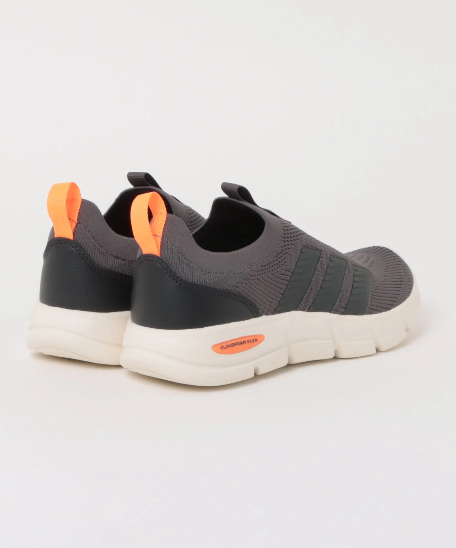 Мужские серые кроссовки Adidas CF FLEX SOCK — фото 2