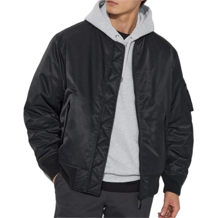

UNIQLO Пуховик унисекс черный, Black