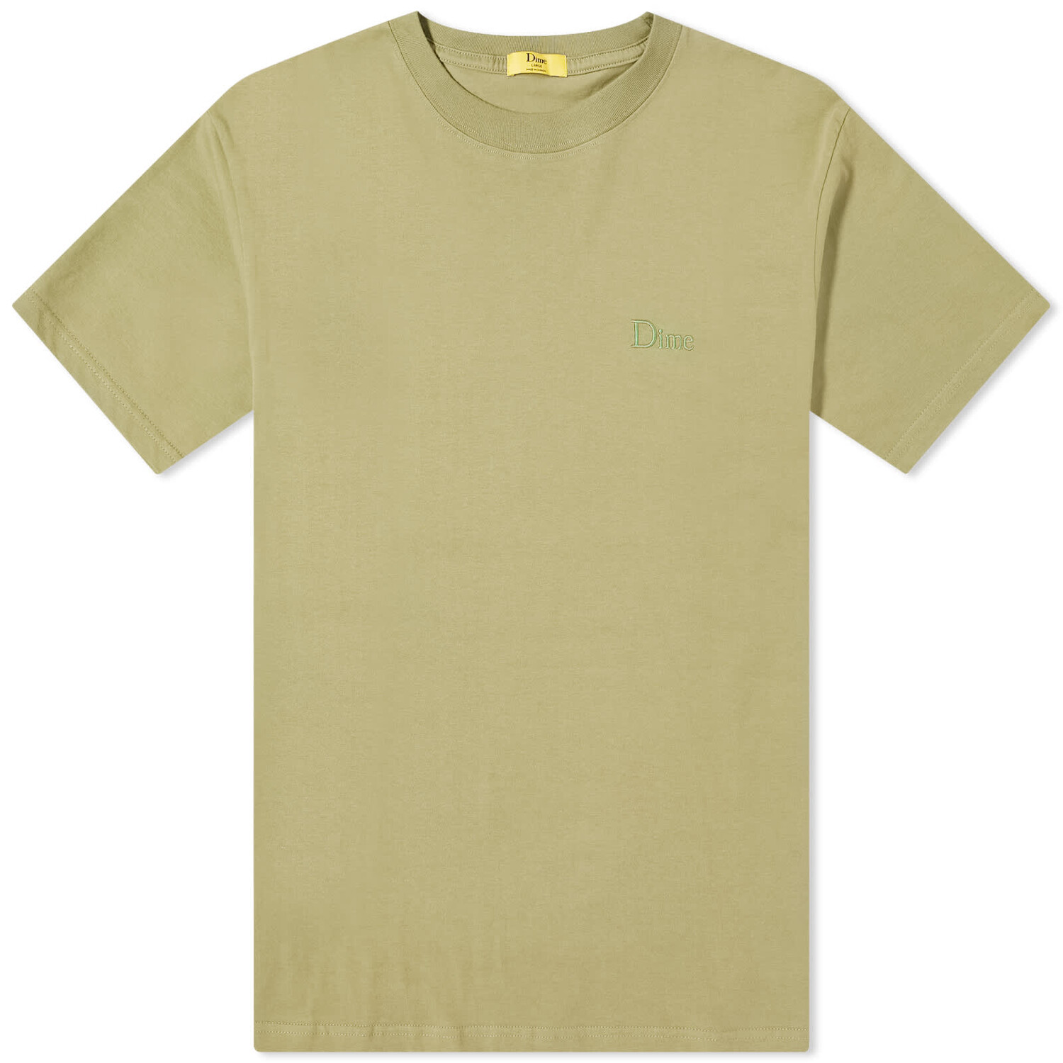 

Футболка Dime Classic Small Logo, цвет Army Green