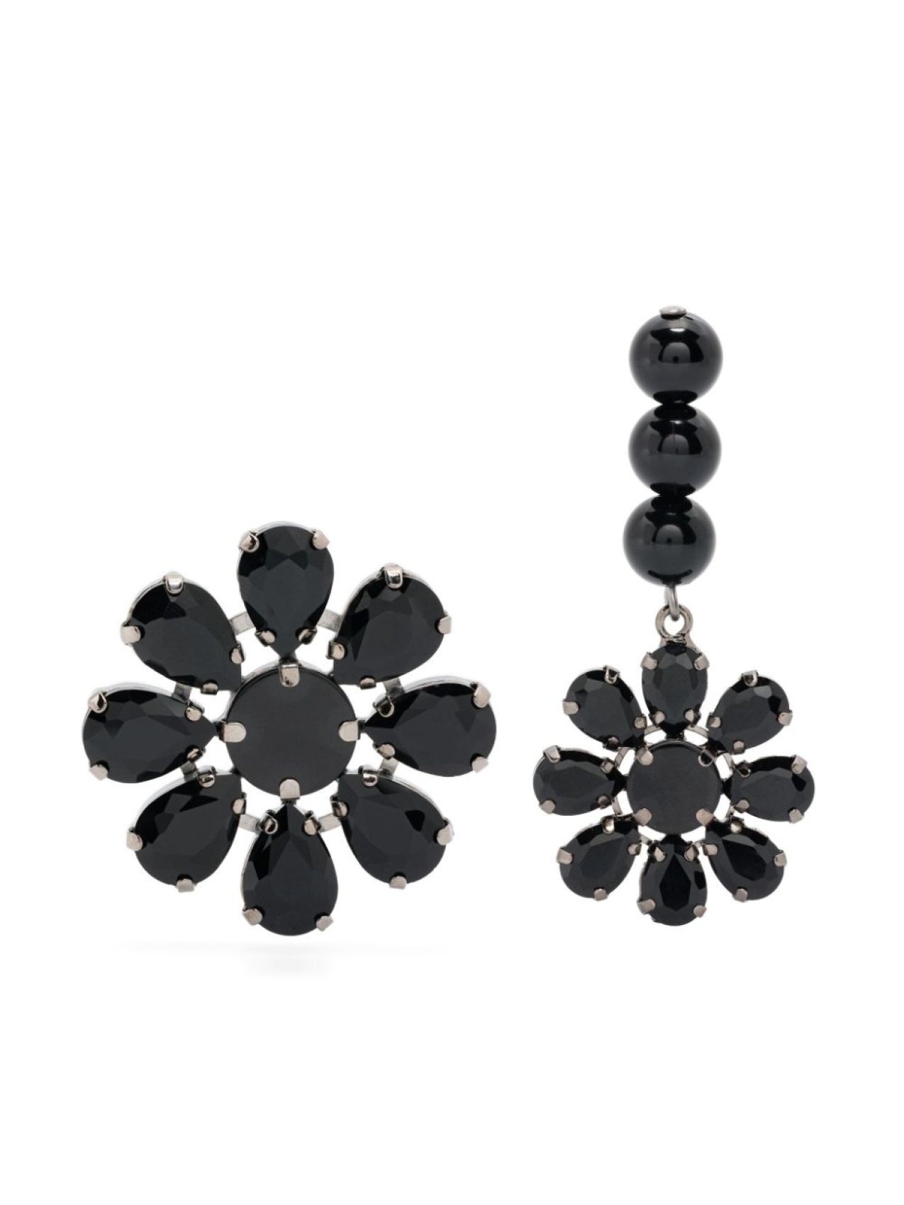 

Charles Jeffrey Loverboy серьги Crazy Daisy, черный