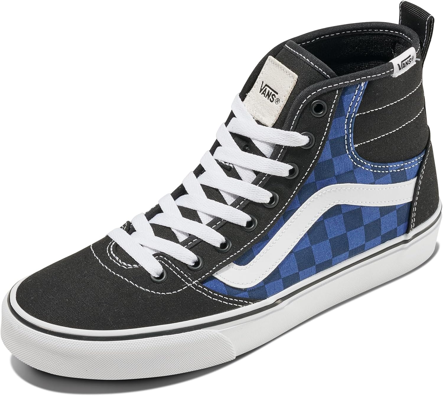 

Мужские кроссовки Vans Ashwood Hi Decon высокие, Tonal Check Dress Blues
