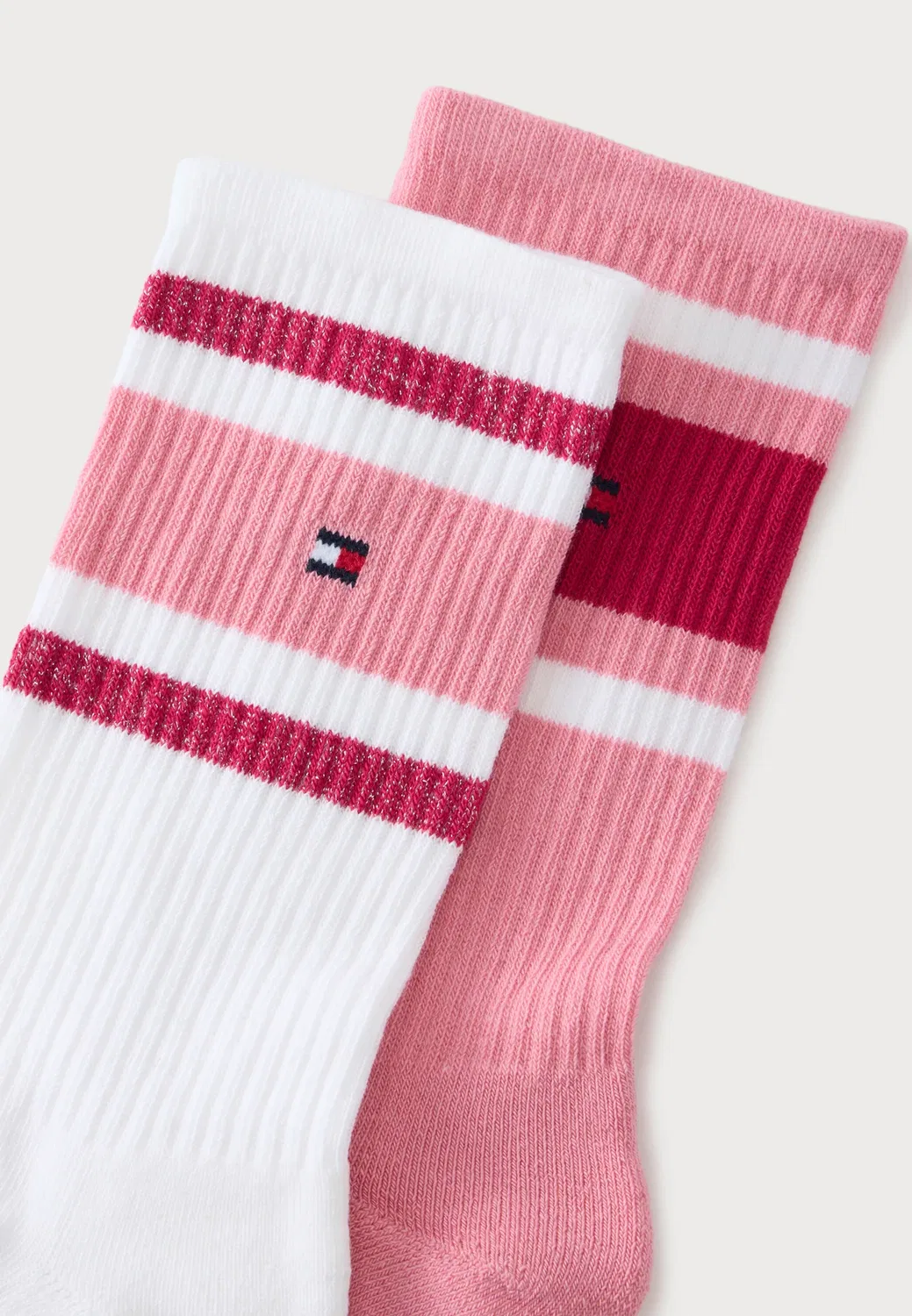 Унисекс, 4 пары носков Tommy Hilfiger, Pink — фото 2