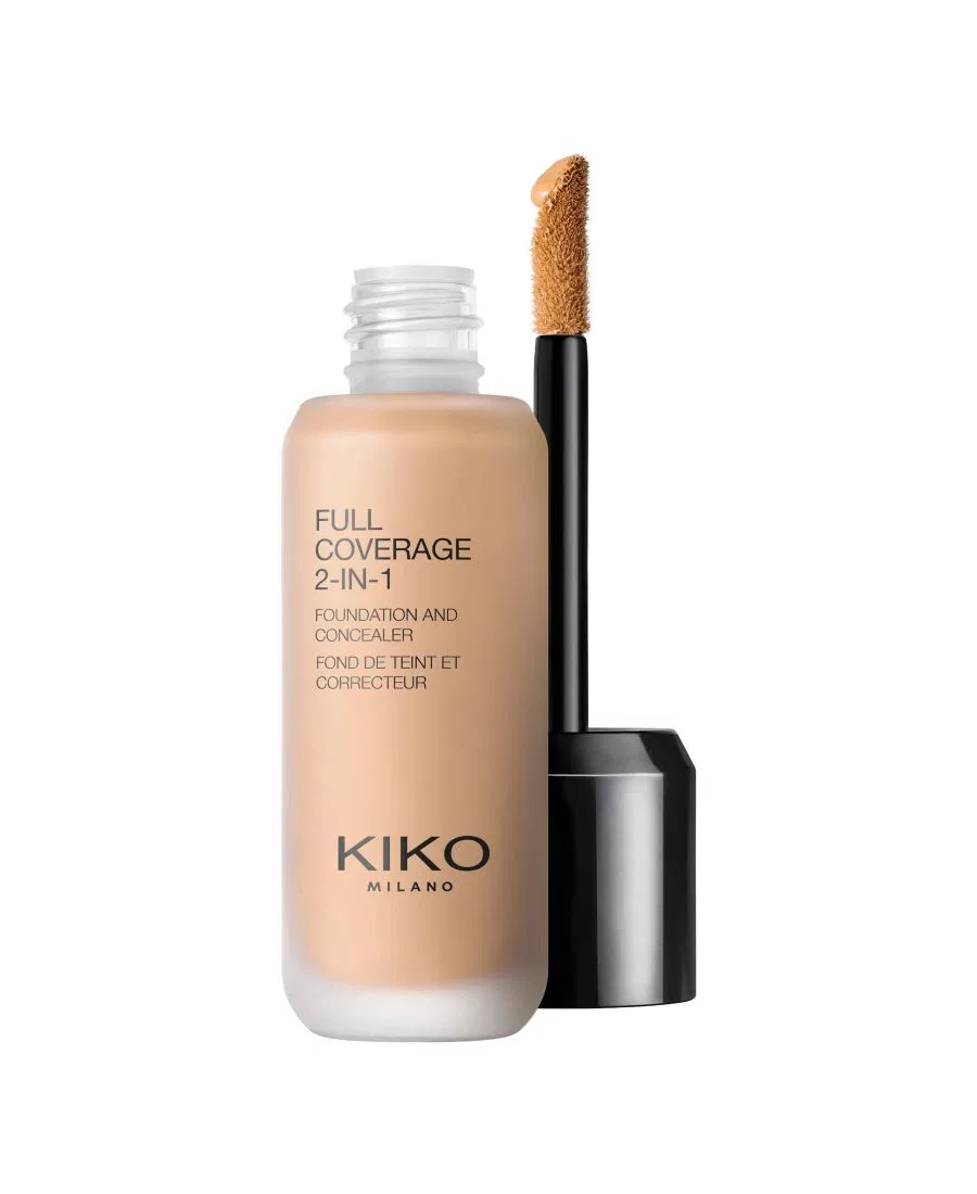 Тональный крем-консилер Full Coverage 2-In-1, 24 мл KIKO Milano, N60