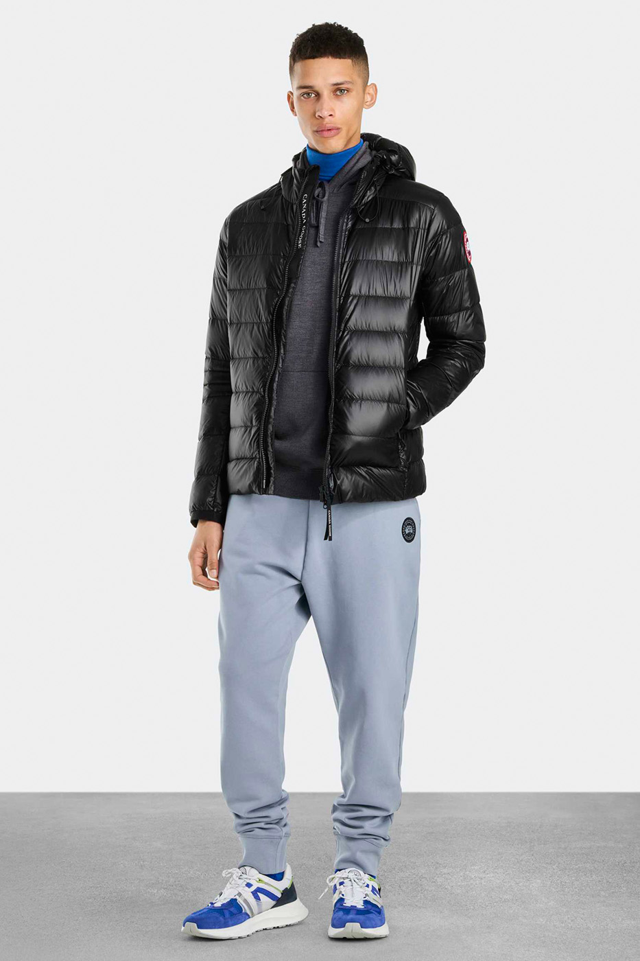 Пуховик Canada Goose Crofton, черный — фото 2