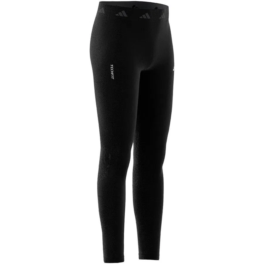 Детские спортивные леггинсы с технологией TECHFIT adidas Performance JF3756, Черно-белый — фото 4