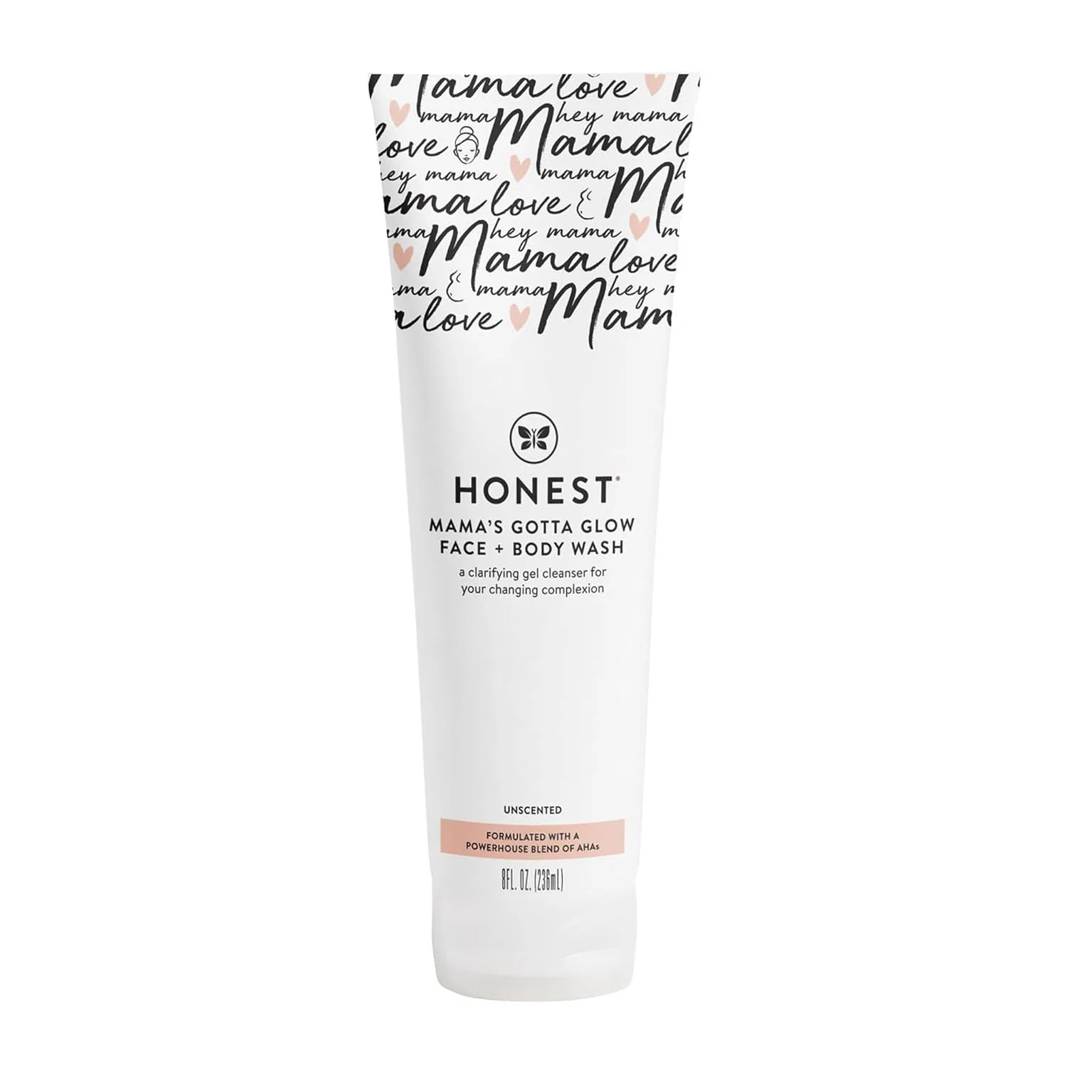 Гель для душа и тела Honest Mama's Gotta Glow, 236.59 мл, White The Honest Company