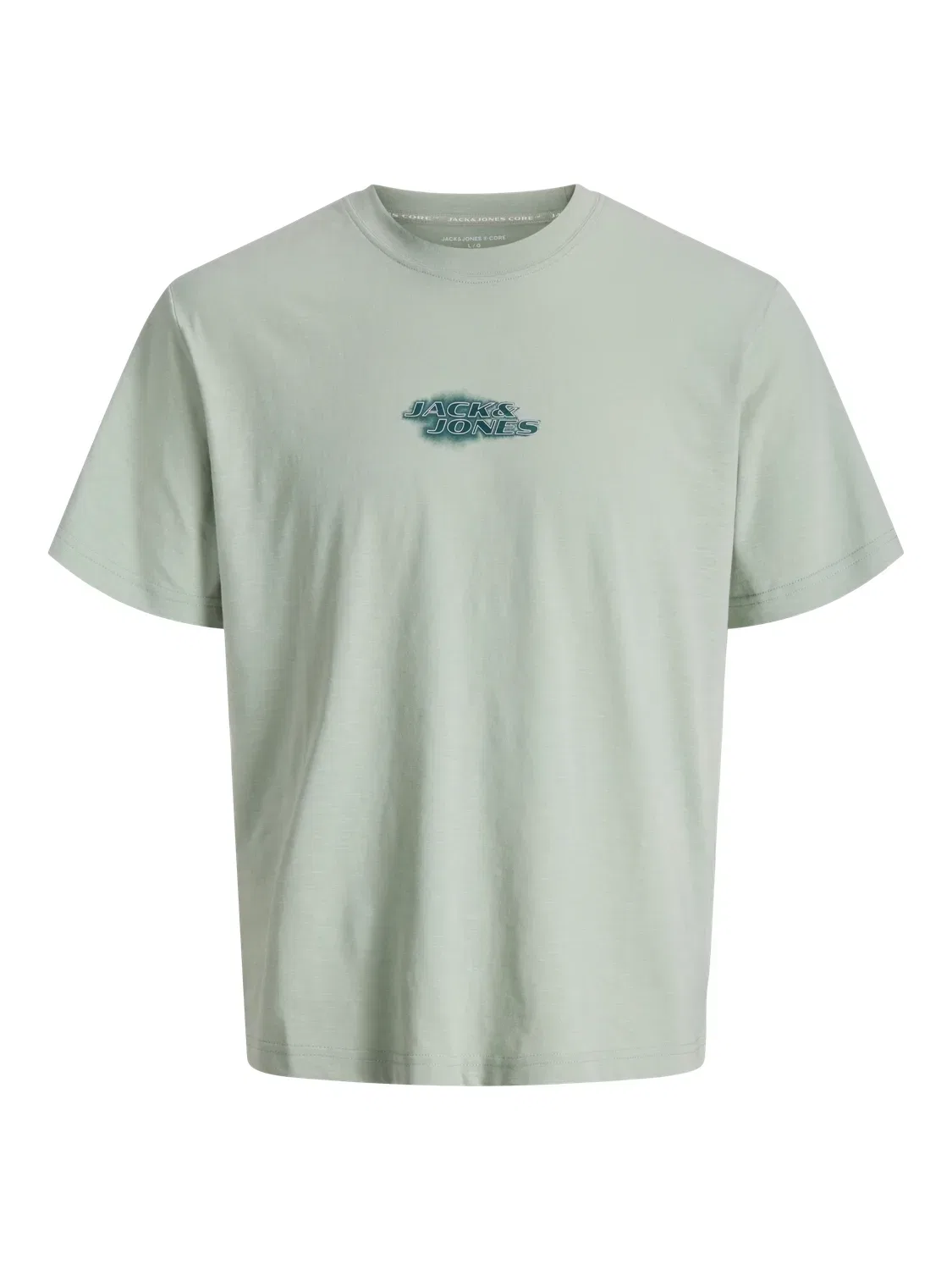 Футболка с логотипом JACK & JONES Junior, серо-бирюзовый