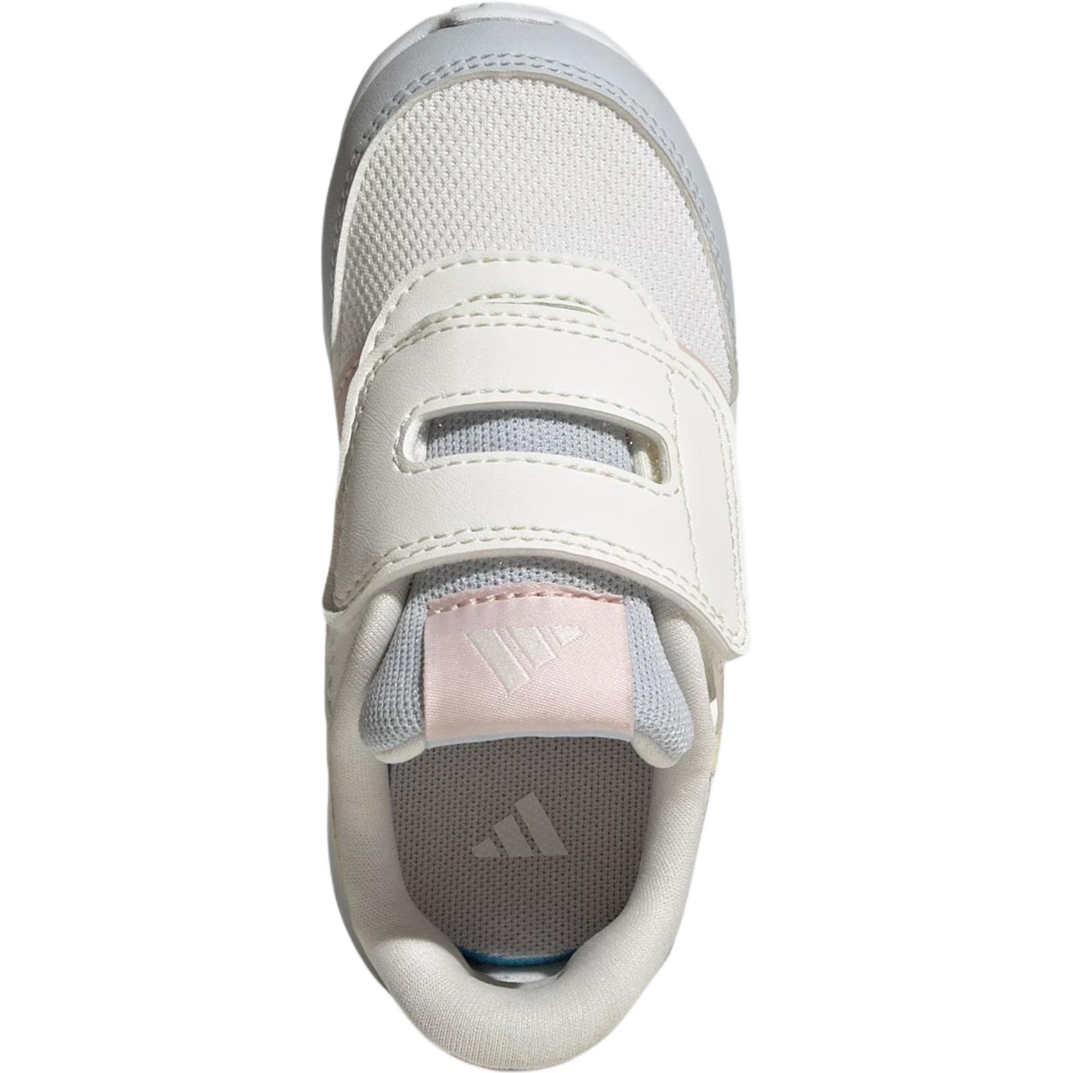 Adidas Кроссовки RUN 70s AC I Abrasion Resistant Low Top для малышей бело-синие — фото 4