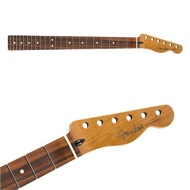 

Гриф Fender Telecaster из жареного клена, 22 лада Pau Ferro 0990303920