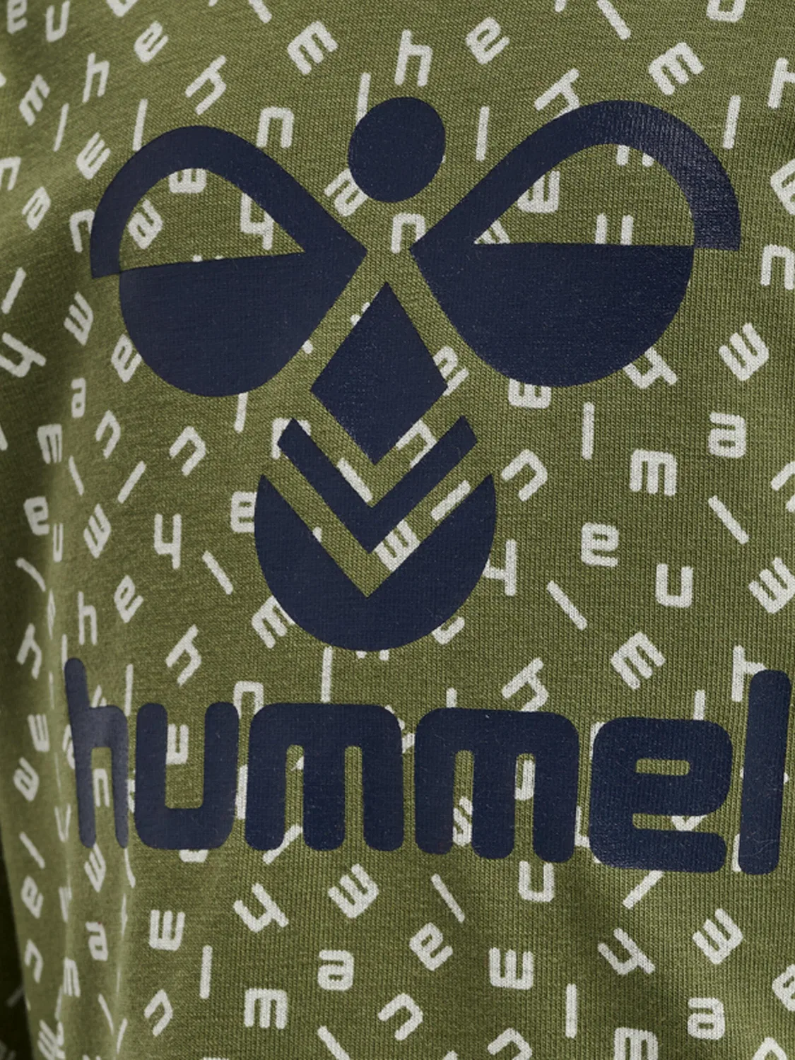 Детская футболка с длинным рукавом Hmlconnor Hummel, Grun Silbergrun — фото 3