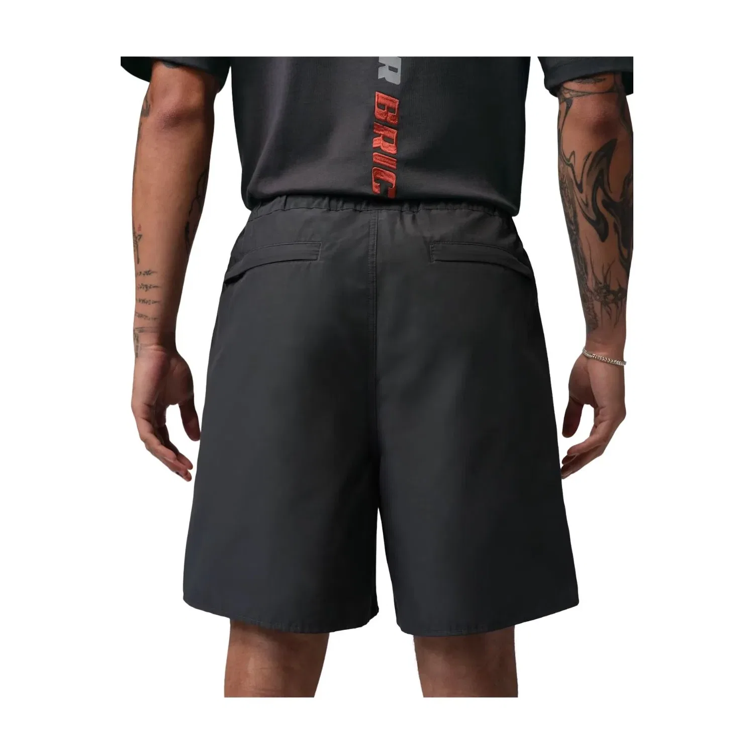 Мужские шорты с принтом Jordan x Nigel Sylvester Bike Air Shorts, черный — фото 3
