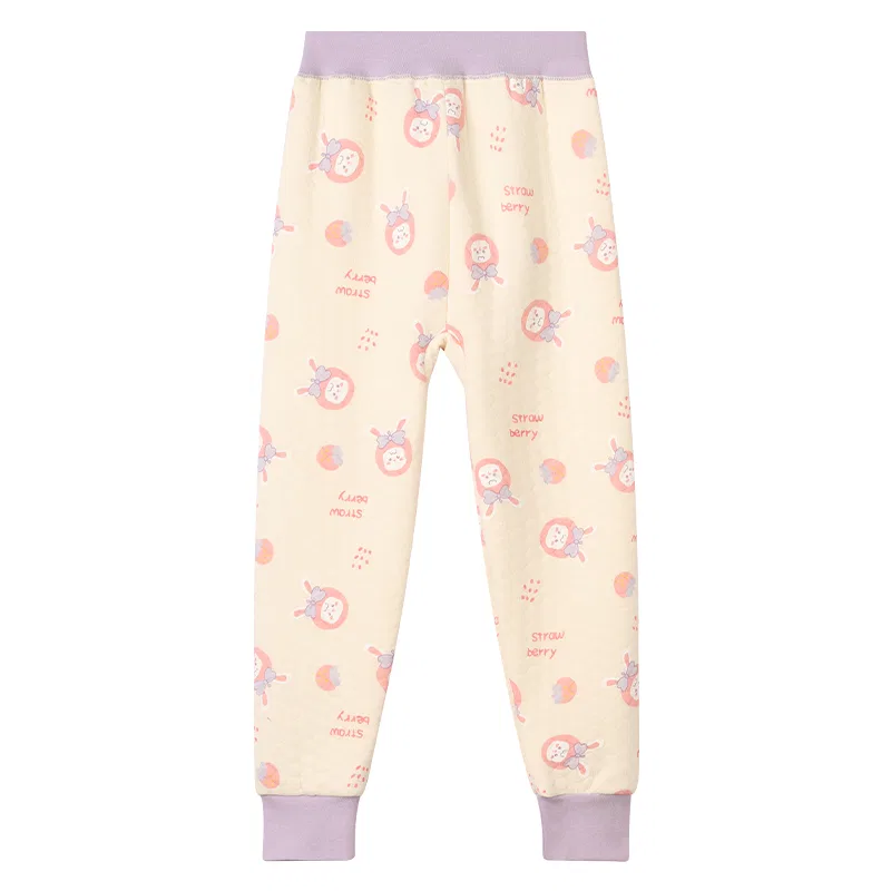 Детские спортивные штаны Red bean, Ivory White
