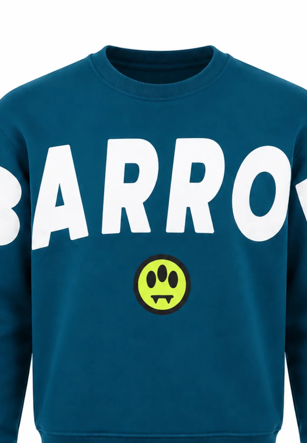 Felpa girocollo maxi scritta унисекс - толстовка Barrow, Teal — фото 3