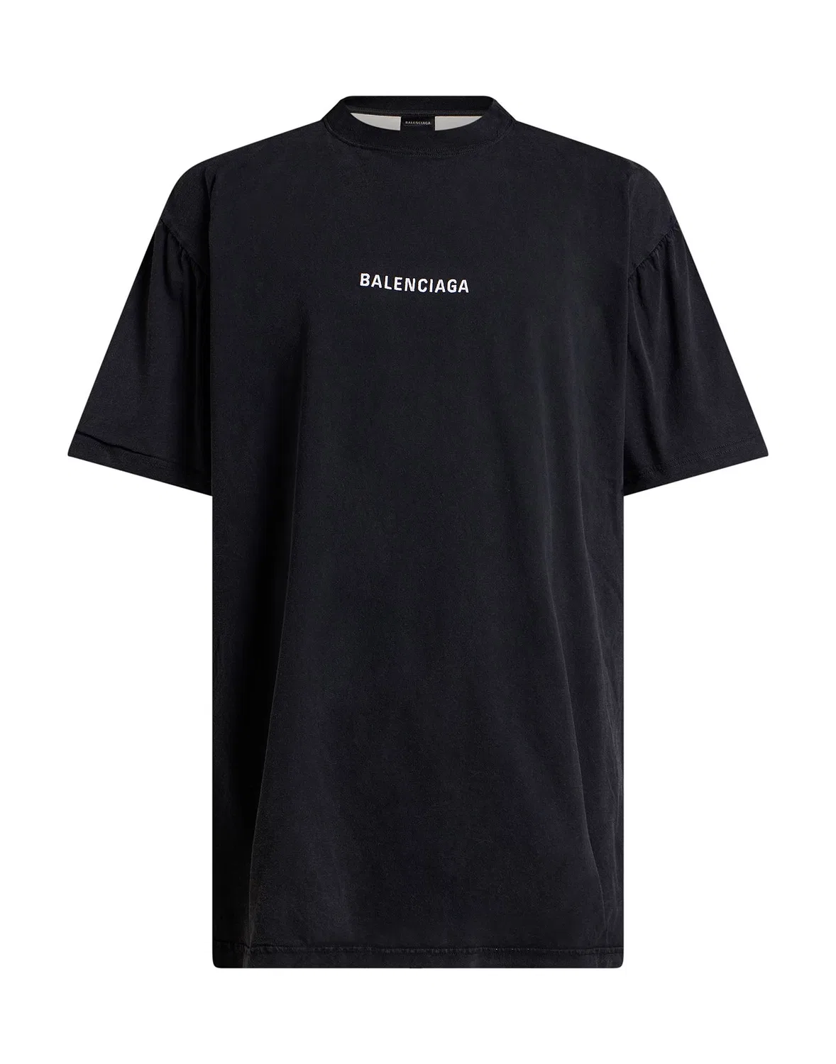 Мужская футболка свободного кроя Balenciaga, черный